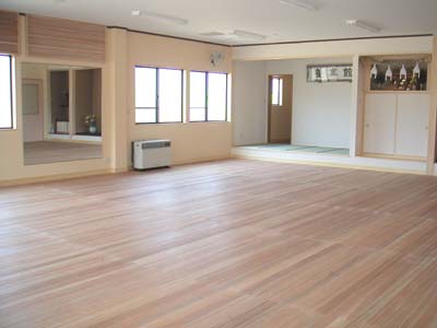 道場の中